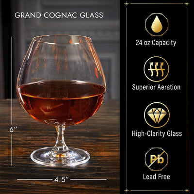 Personalized Grand Cognac Glass