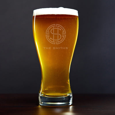 Personalized Pilsner Glass