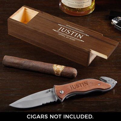 Personalized Pocket Knife Gift Set