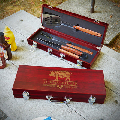 Personalized Set of Grilling Tools