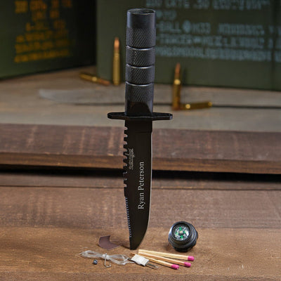 Personalized Tactical Survival Knife