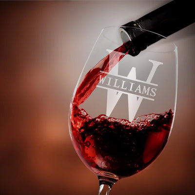 Personalized Wine Glass