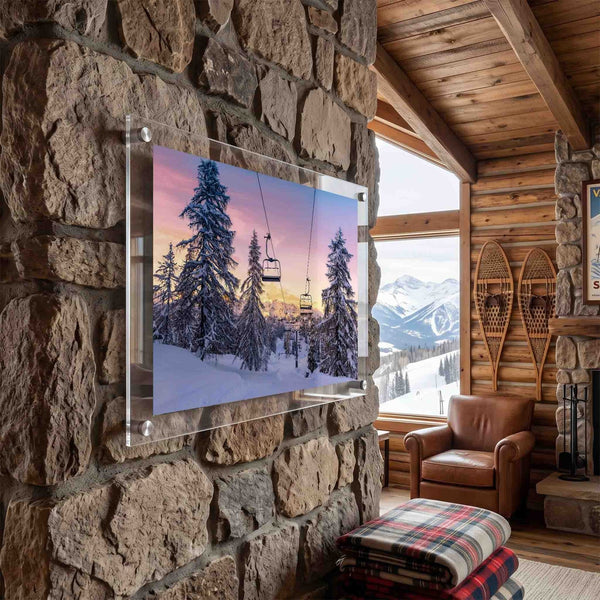 Pink Sky Apres Acrylic Wall Art Print