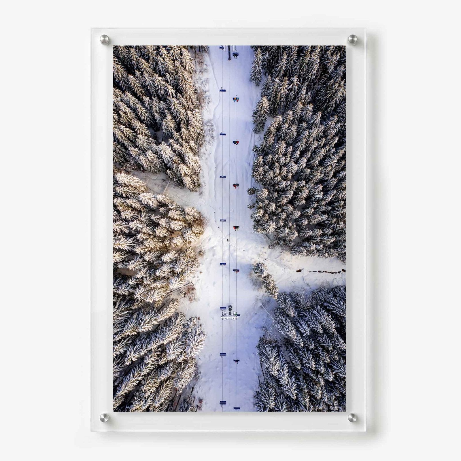 Powder Path Acrylic Wall Art Print