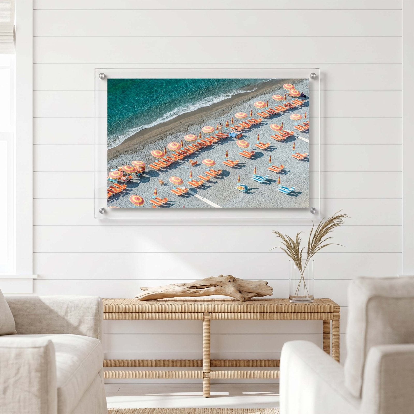 Reserved in Positano Acrylic Wall Art Print