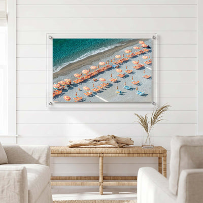 Reserved in Positano Acrylic Wall Art Print