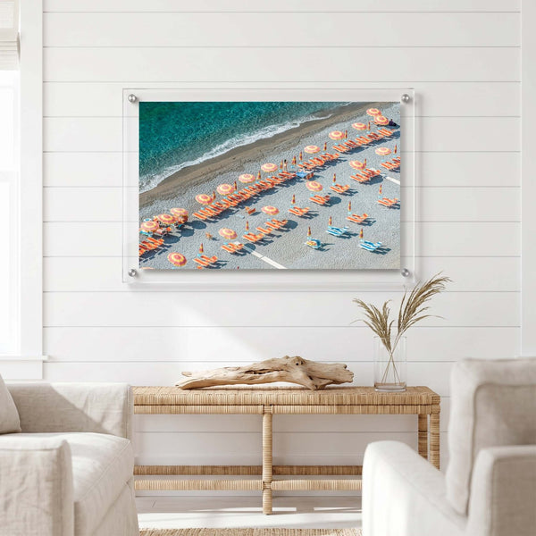 Reserved in Positano Acrylic Wall Art Print