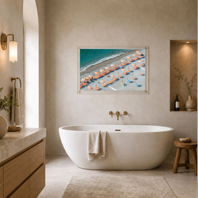 Reserved in Positano Acrylic Wall Art Print