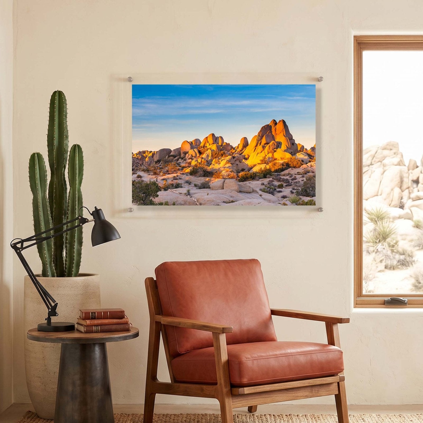 Rock Garden Acrylic Wall Art Print