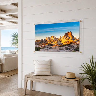 Rock Garden Acrylic Wall Art Print
