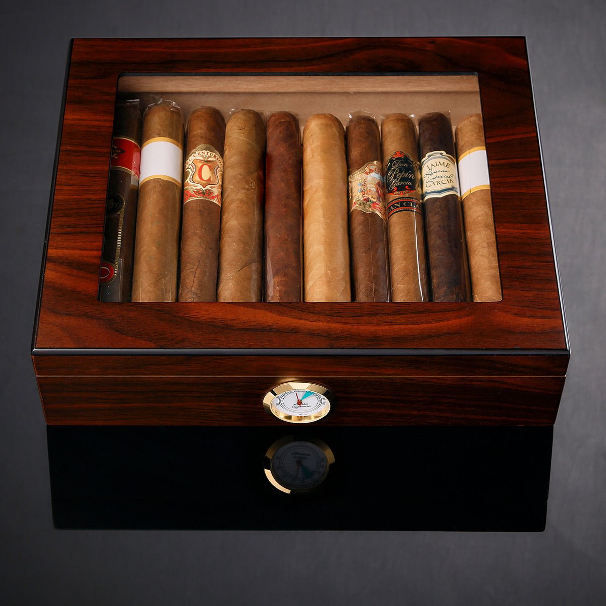 Santiago Cigar Humidor Set, Gifts for Cigar Lovers