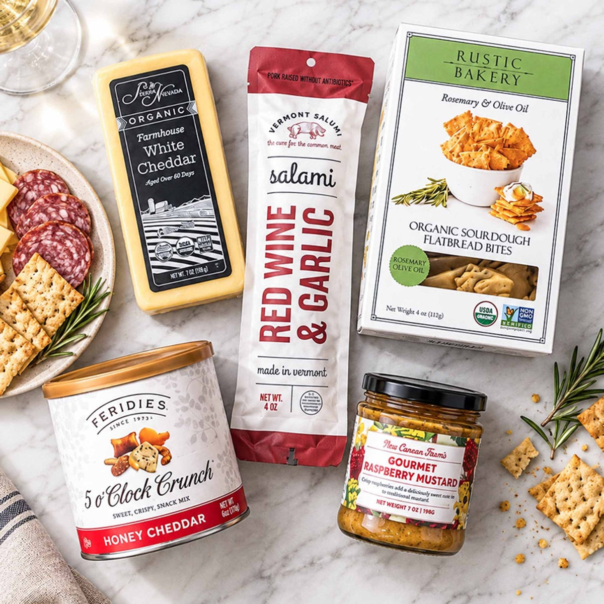 Savory Snacks Gourmet Gift Basket
