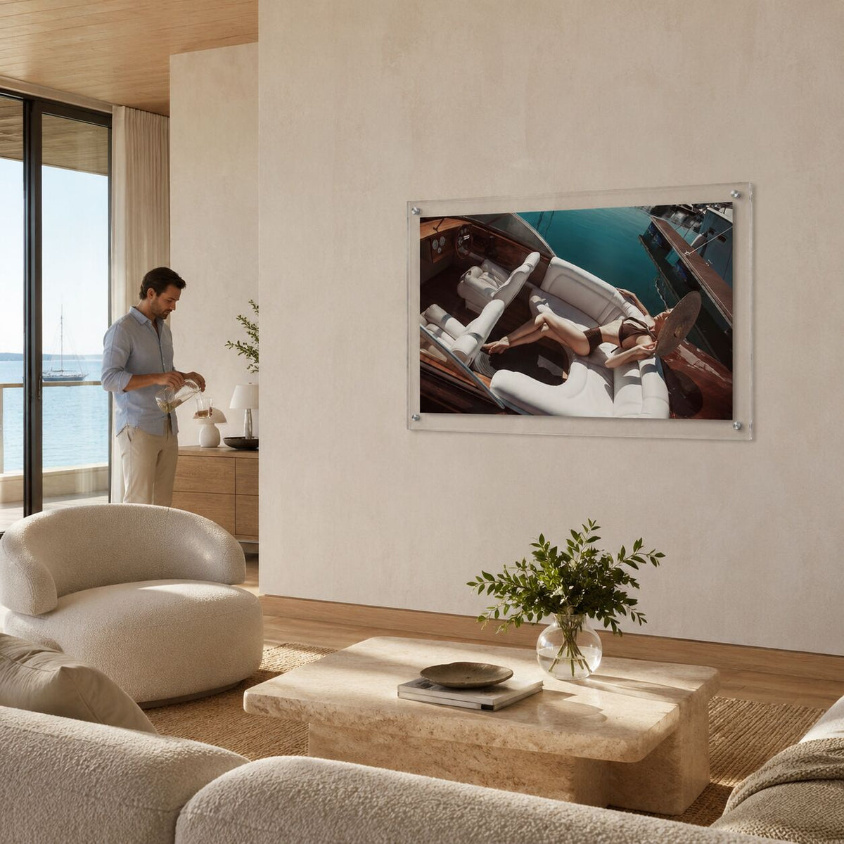 Sea La Vie Acrylic Wall Art Print