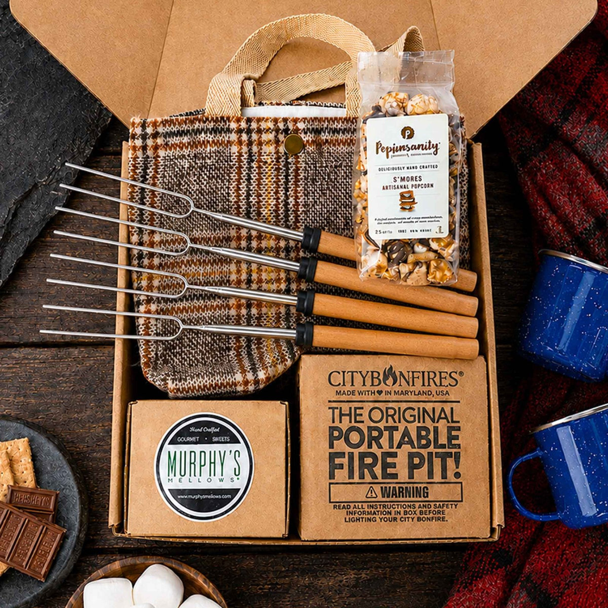 S'Mores Fun Gift Basket