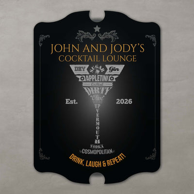 Speakeasy Bar Signs for Home