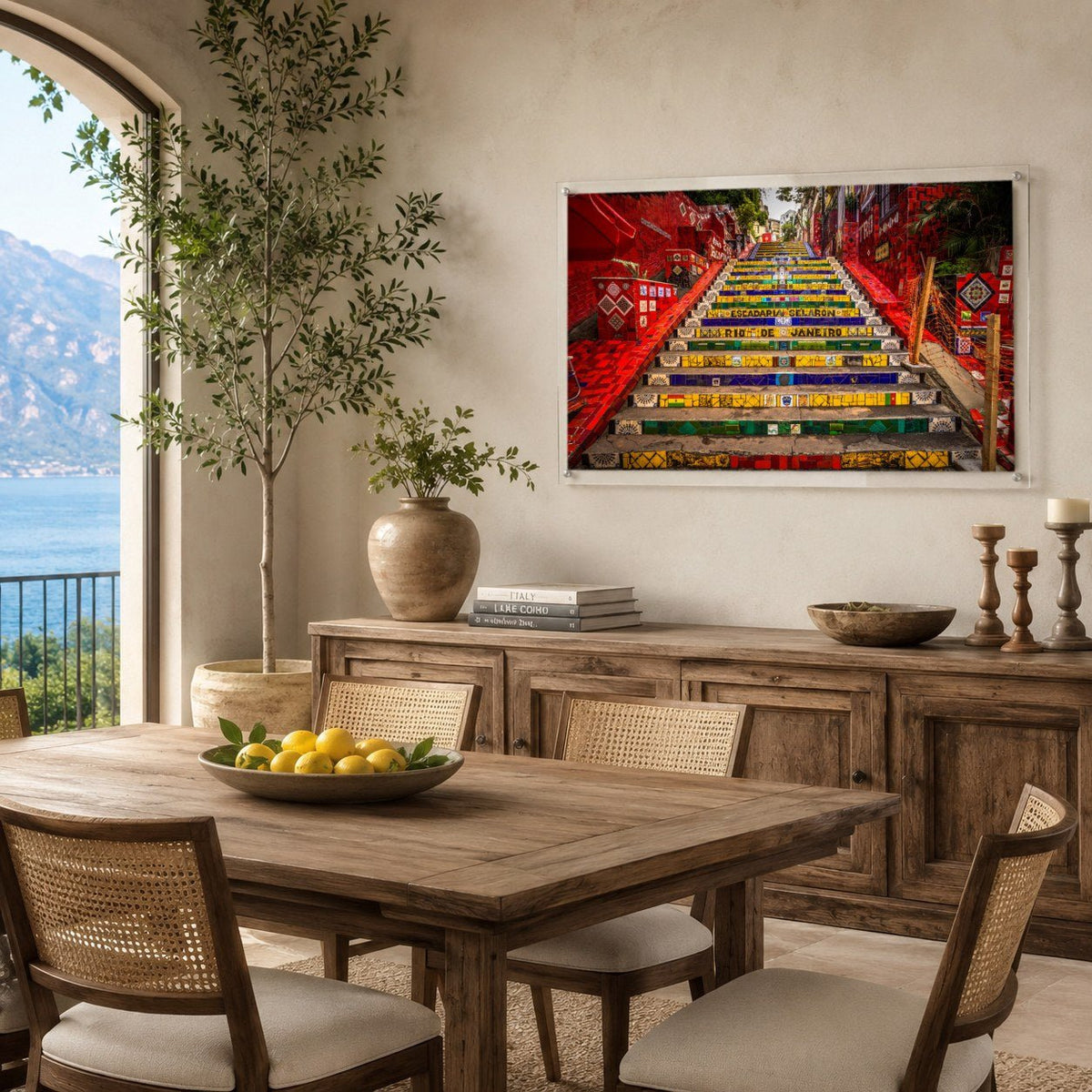 Stairway to Rio Acrylic Wall Art Print