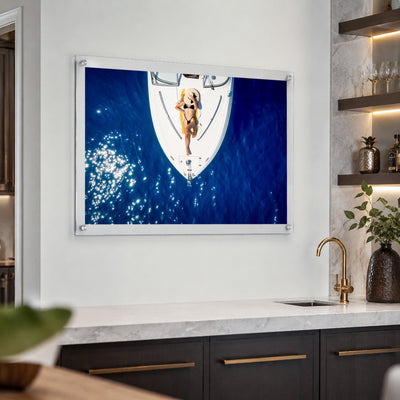 Sun Deck Society Acrylic Wall Art Print - Horizontal