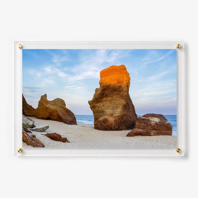 Sunlit Stone Acrylic Wall Art Print