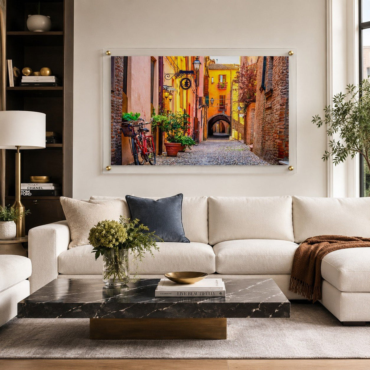 Table for Two Acrylic Wall Art Print