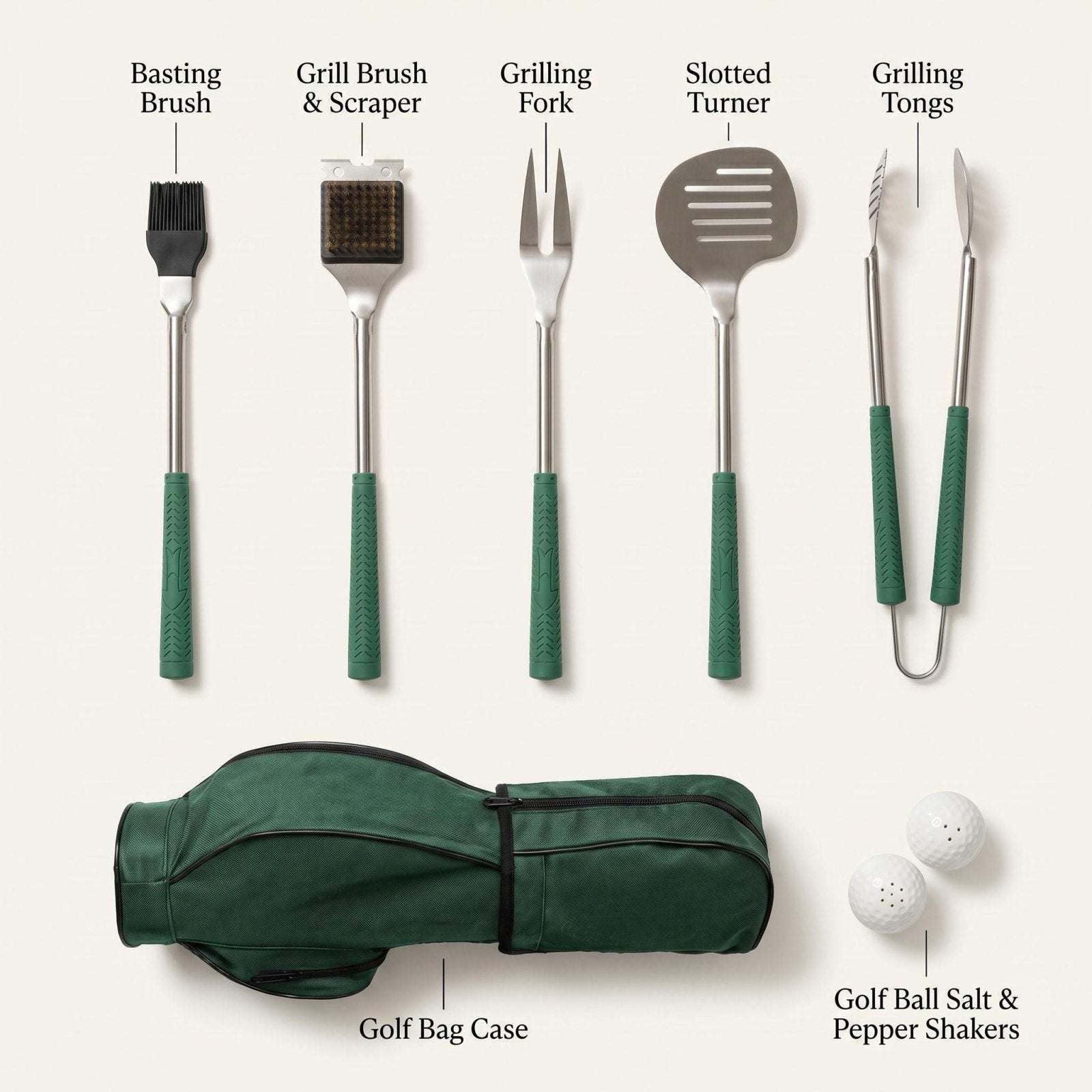 Tee Time Custom Golf BBQ Tools Set