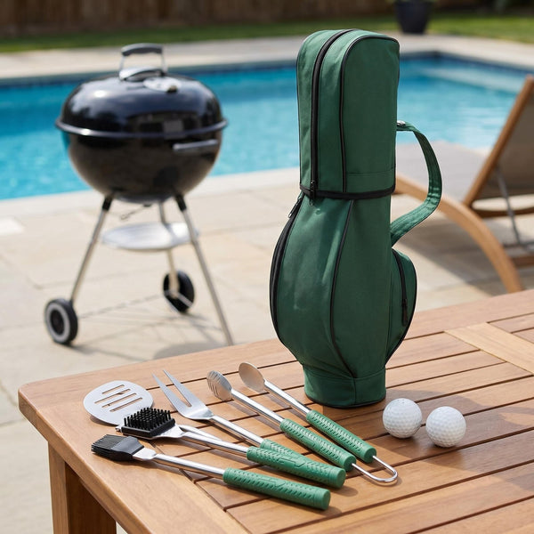 Tee Time Custom Golf BBQ Tools Set