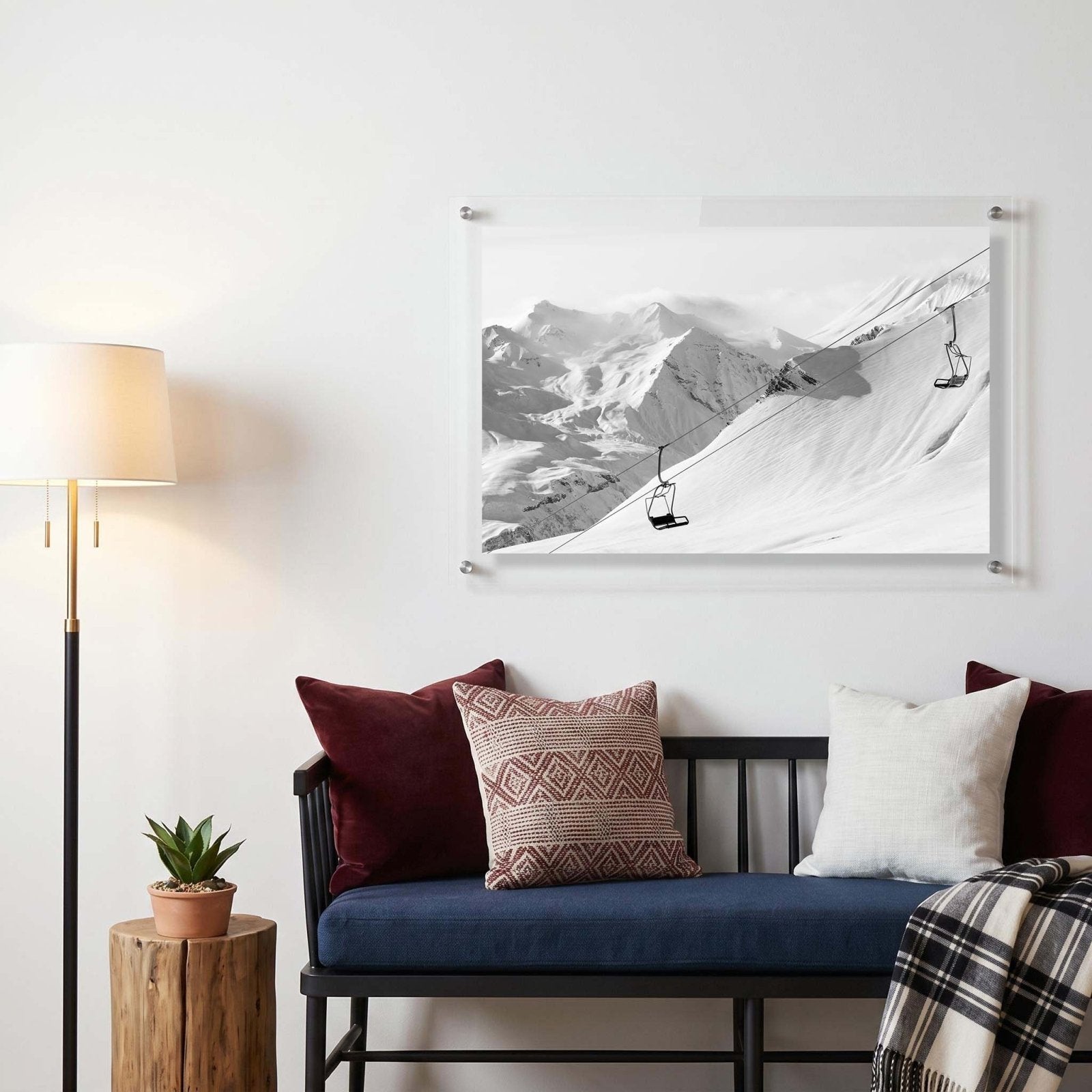 The Chair to Nowhere Acrylic Wall Art Print