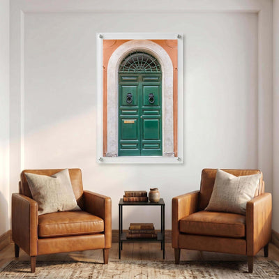The Green Knock Acrylic Wall Art Print