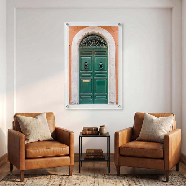 The Green Knock Acrylic Wall Art Print