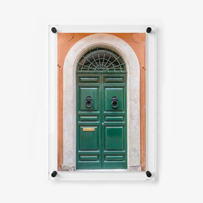 The Green Knock Acrylic Wall Art Print