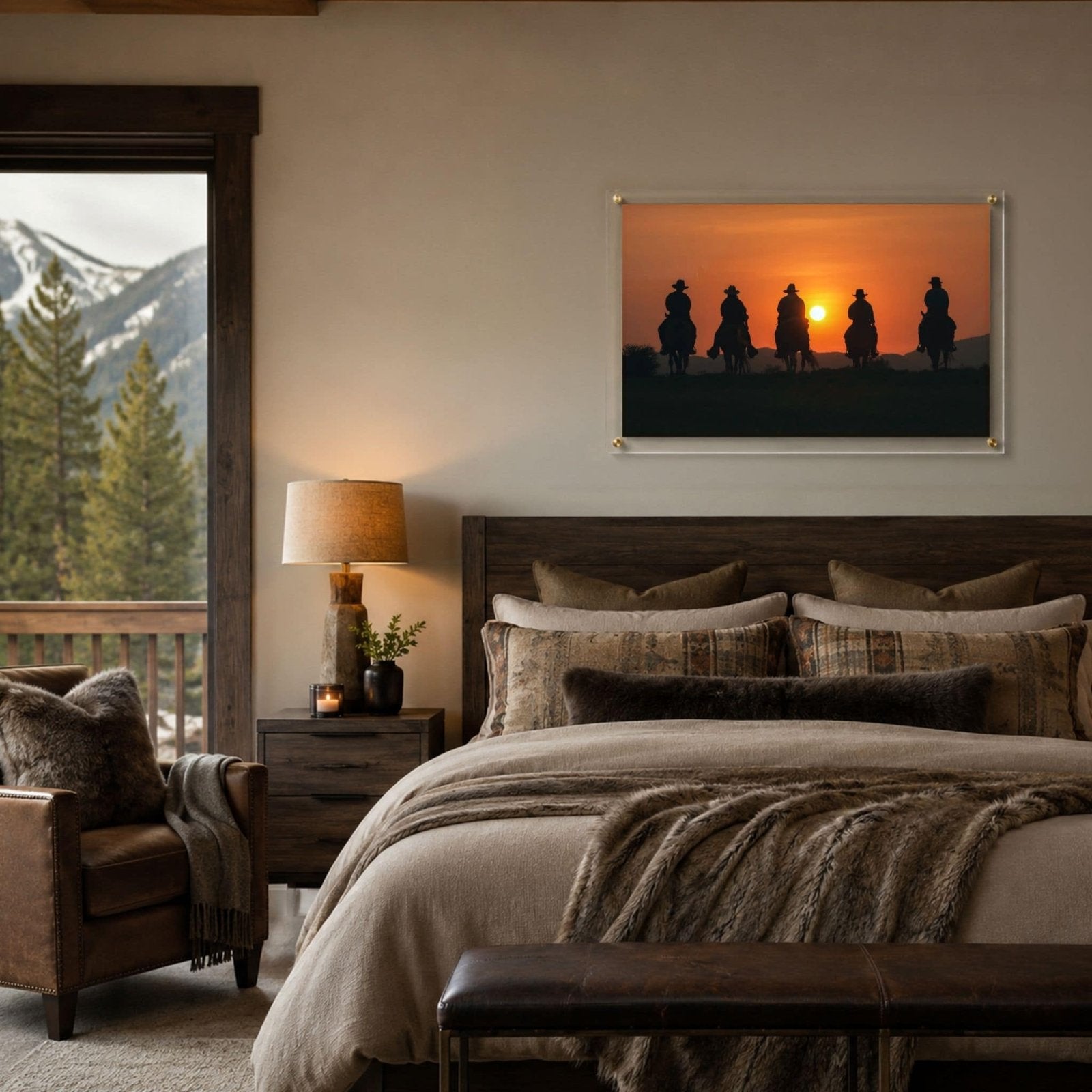 The Last Ride Acrylic Wall Art Print