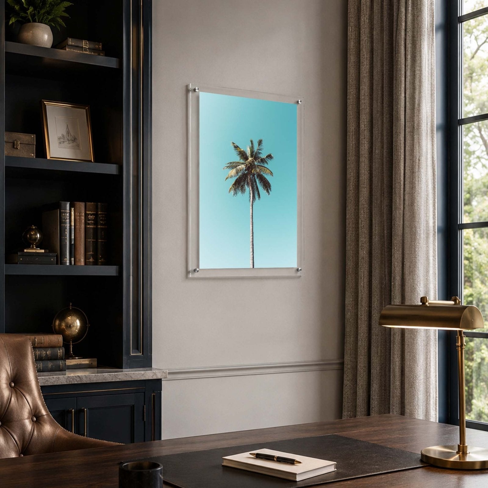 The Lone Palm Acrylic Wall Art Print