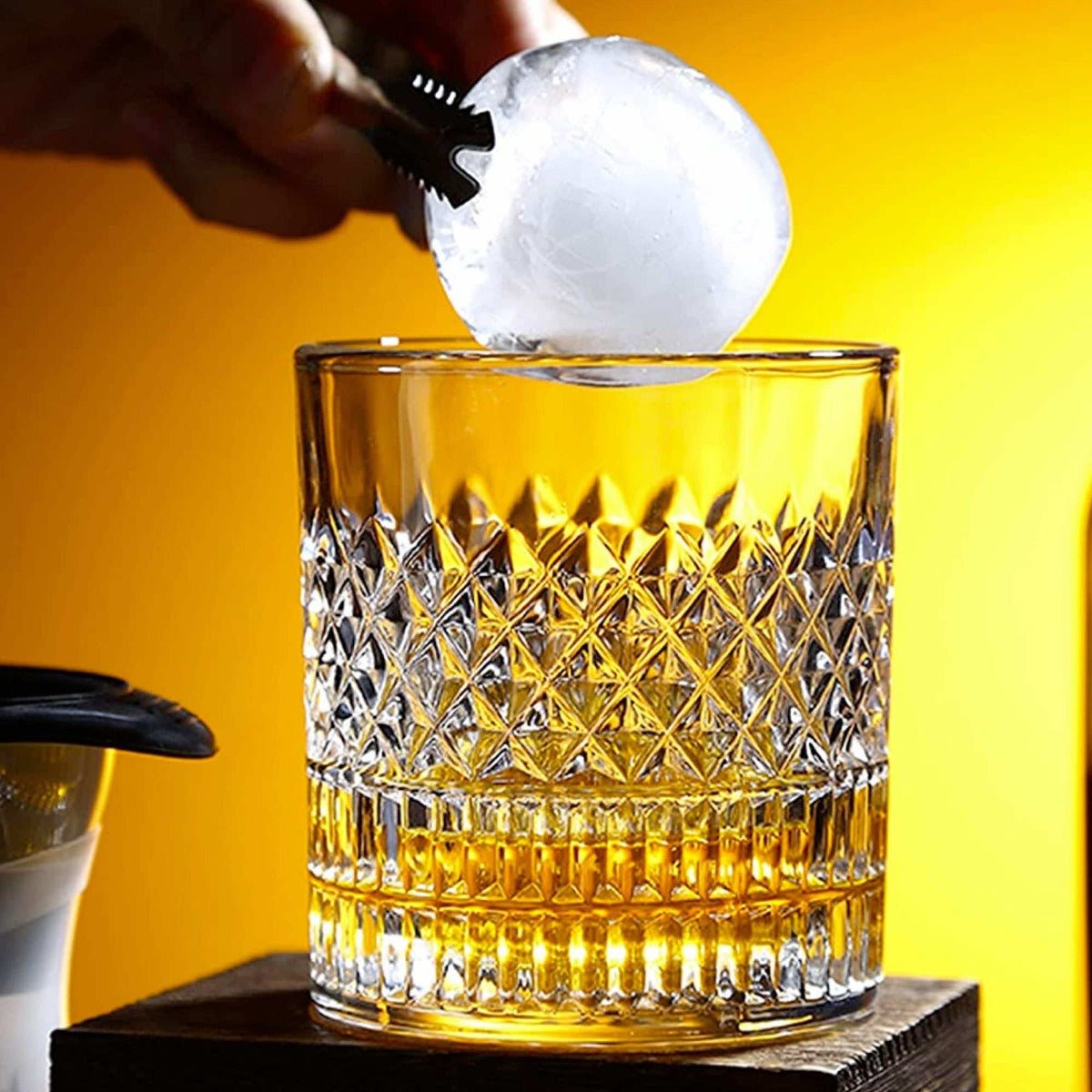 Truman Crystal Whiskey Glass Set Personalized