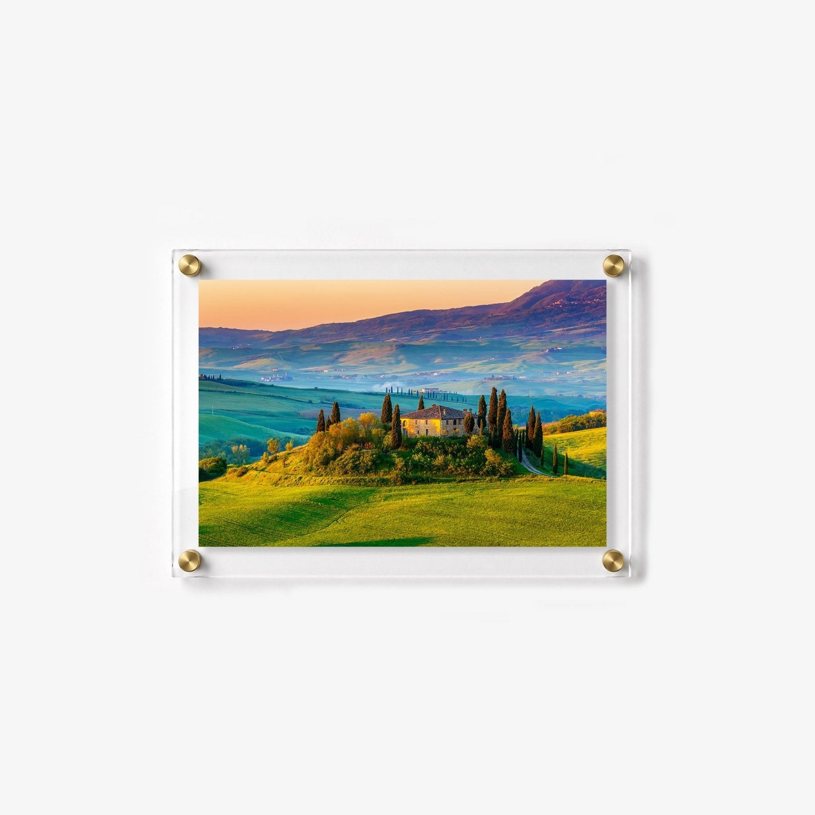 Tuscan Glow Acrylic Wall Art Print