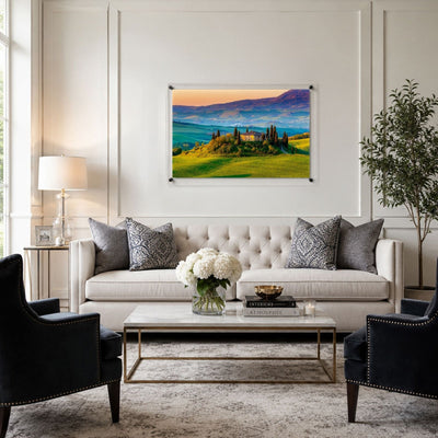 Tuscan Glow Acrylic Wall Art Print