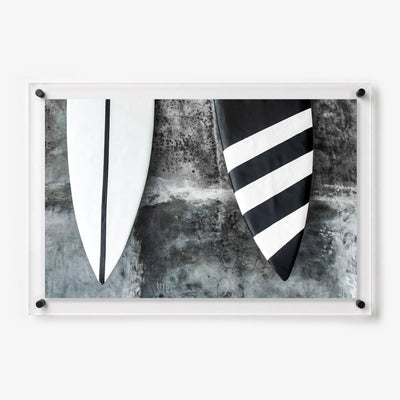Twin Fins Acrylic Wall Art Print