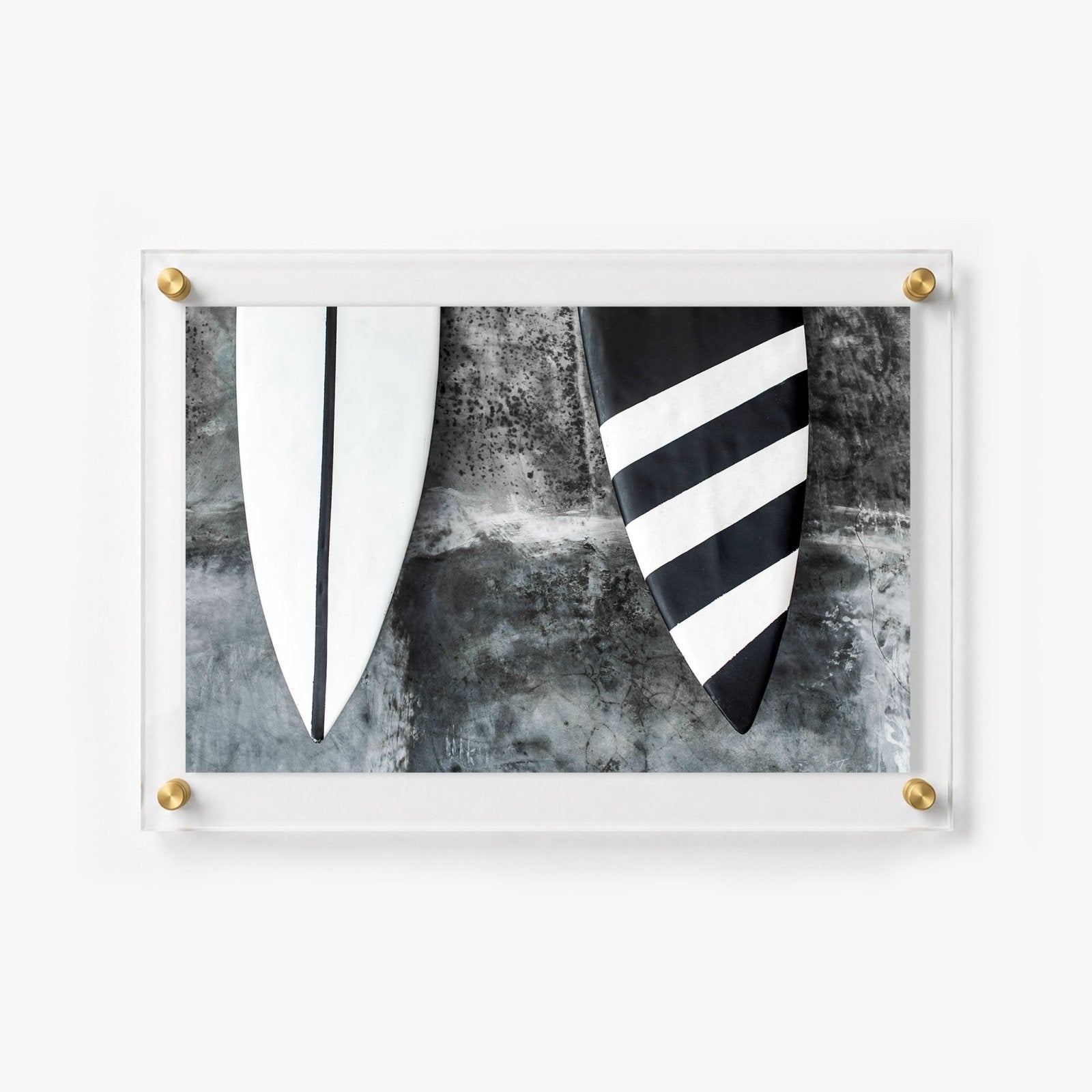 Twin Fins Acrylic Wall Art Print