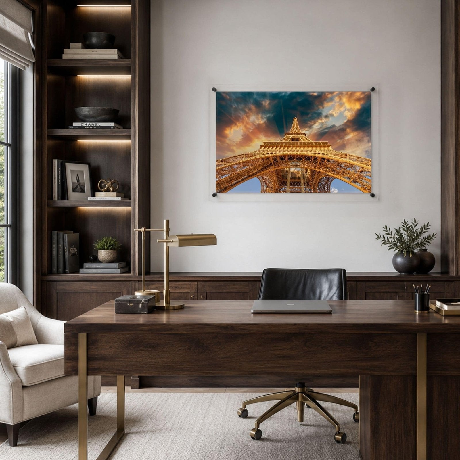 Under the Eiffel Acrylic Wall Art Print