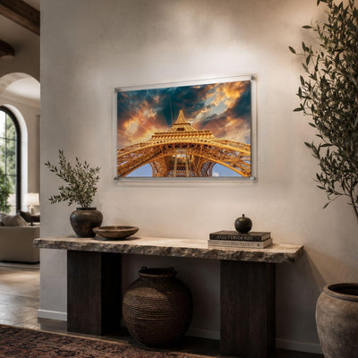 Under the Eiffel Acrylic Wall Art Print