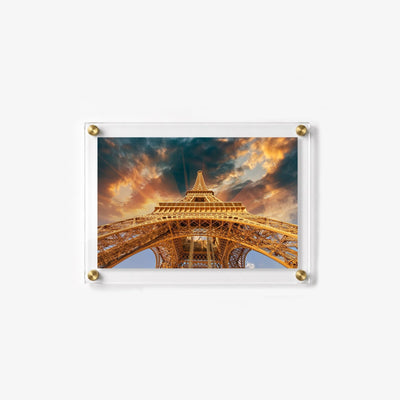 Under the Eiffel Acrylic Wall Art Print