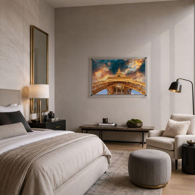 Under the Eiffel Acrylic Wall Art Print