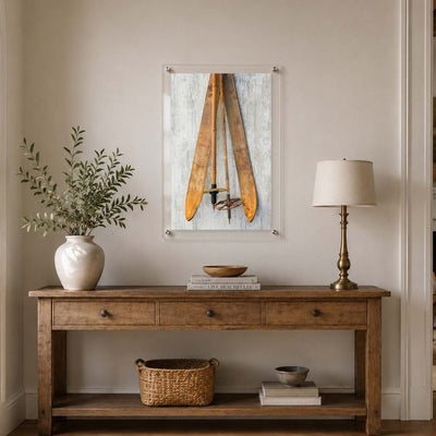 Vintage Tracks Acrylic Wall Art Print