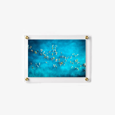 Waiting on the Waves Acrylic Wall Art Print