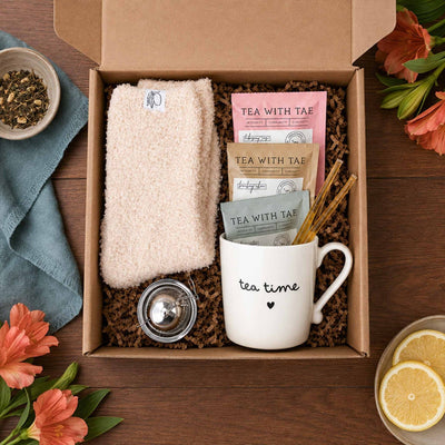 Warm & Cozy Tea Gift Basket