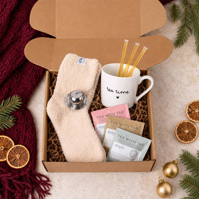 Warm & Cozy Tea Gift Basket