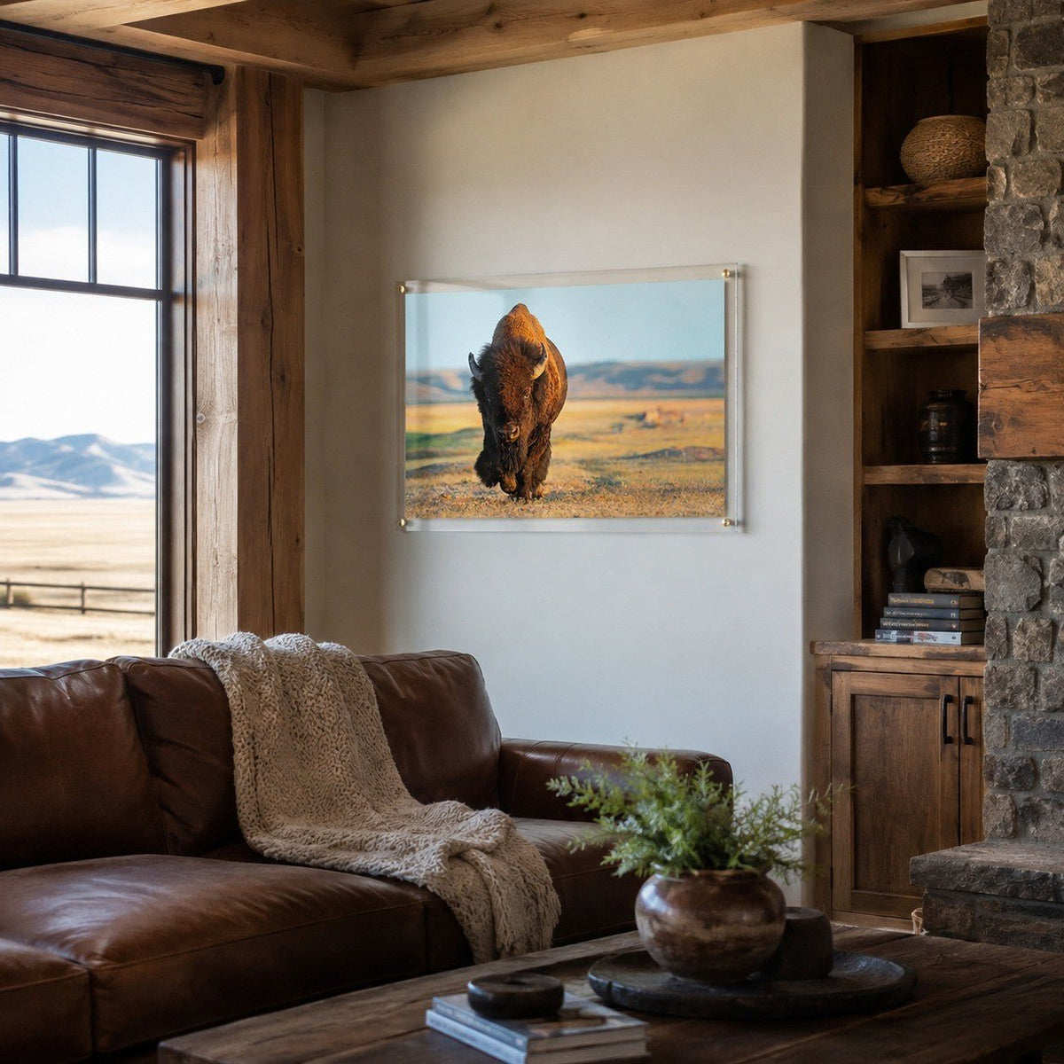 Wild Plains Acrylic Wall Art Print