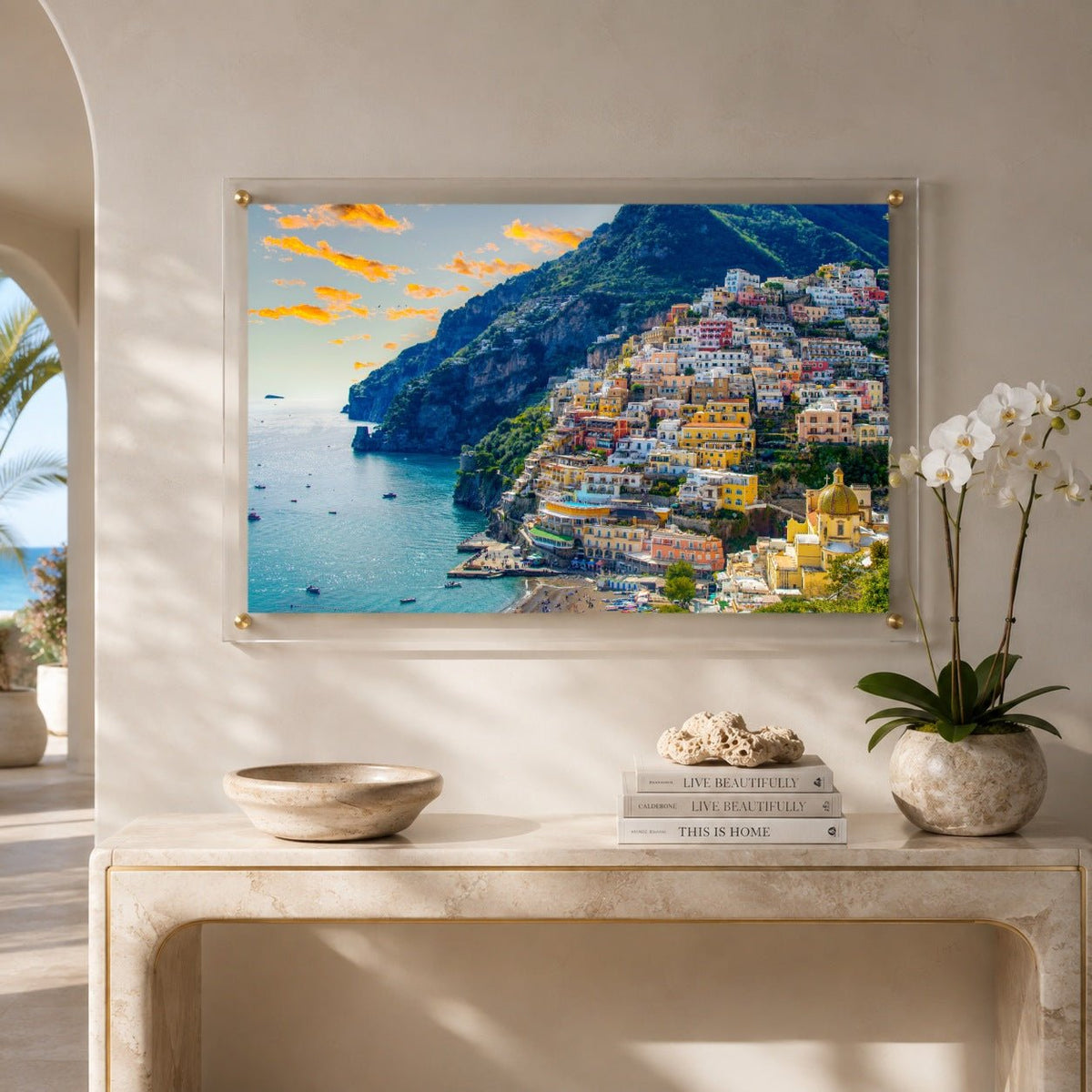 Amalfi Afternoon Acrylic Wall Art Print
