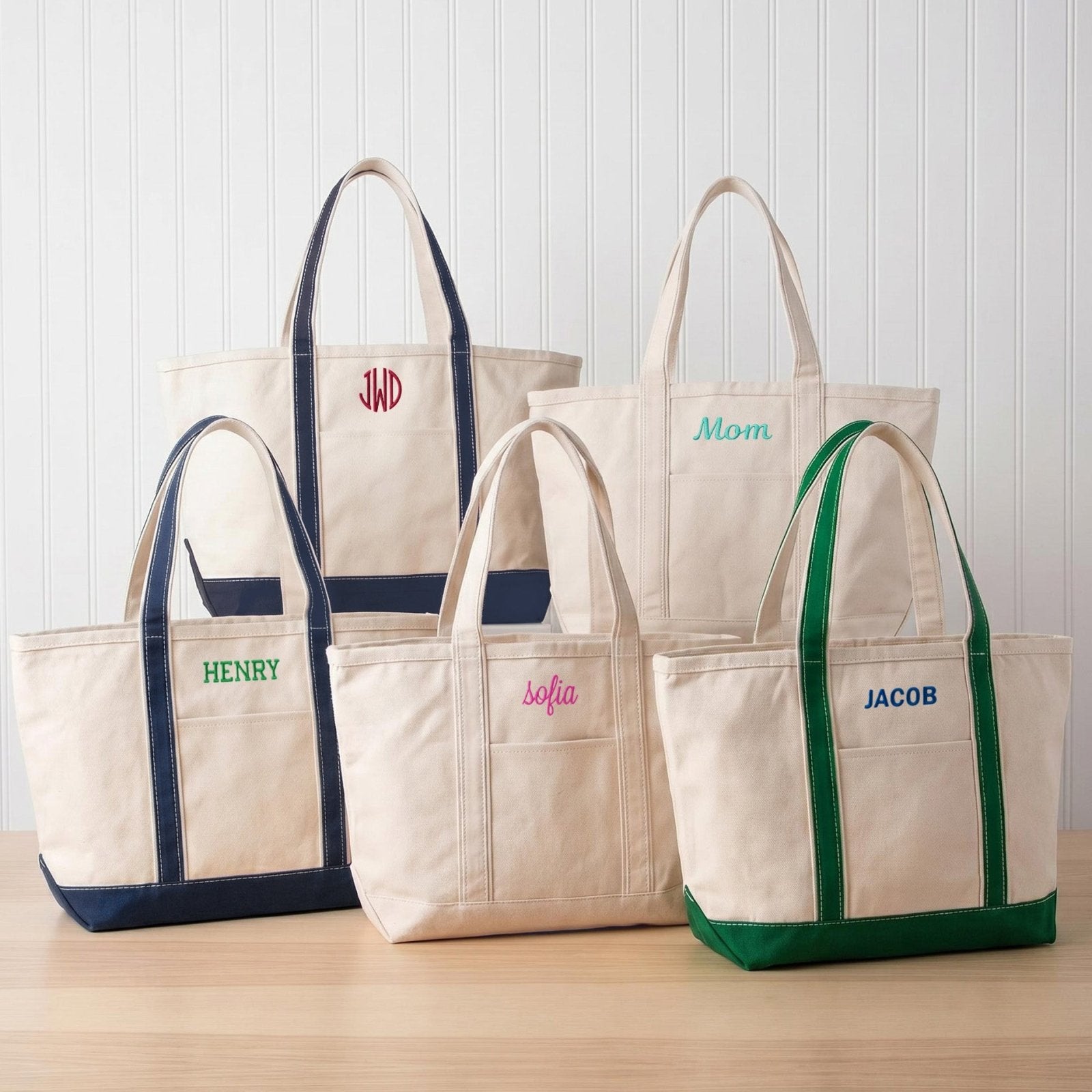 Bexford Open Zip - Top Canvas Tote Bag