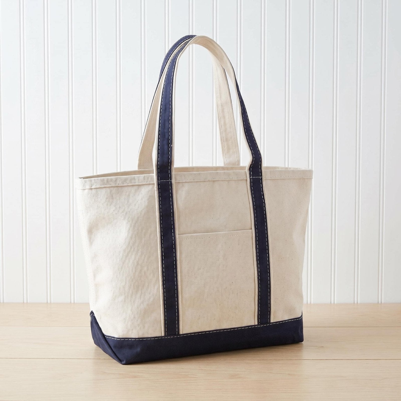 Bexford Open Zip - Top Canvas Tote Bag