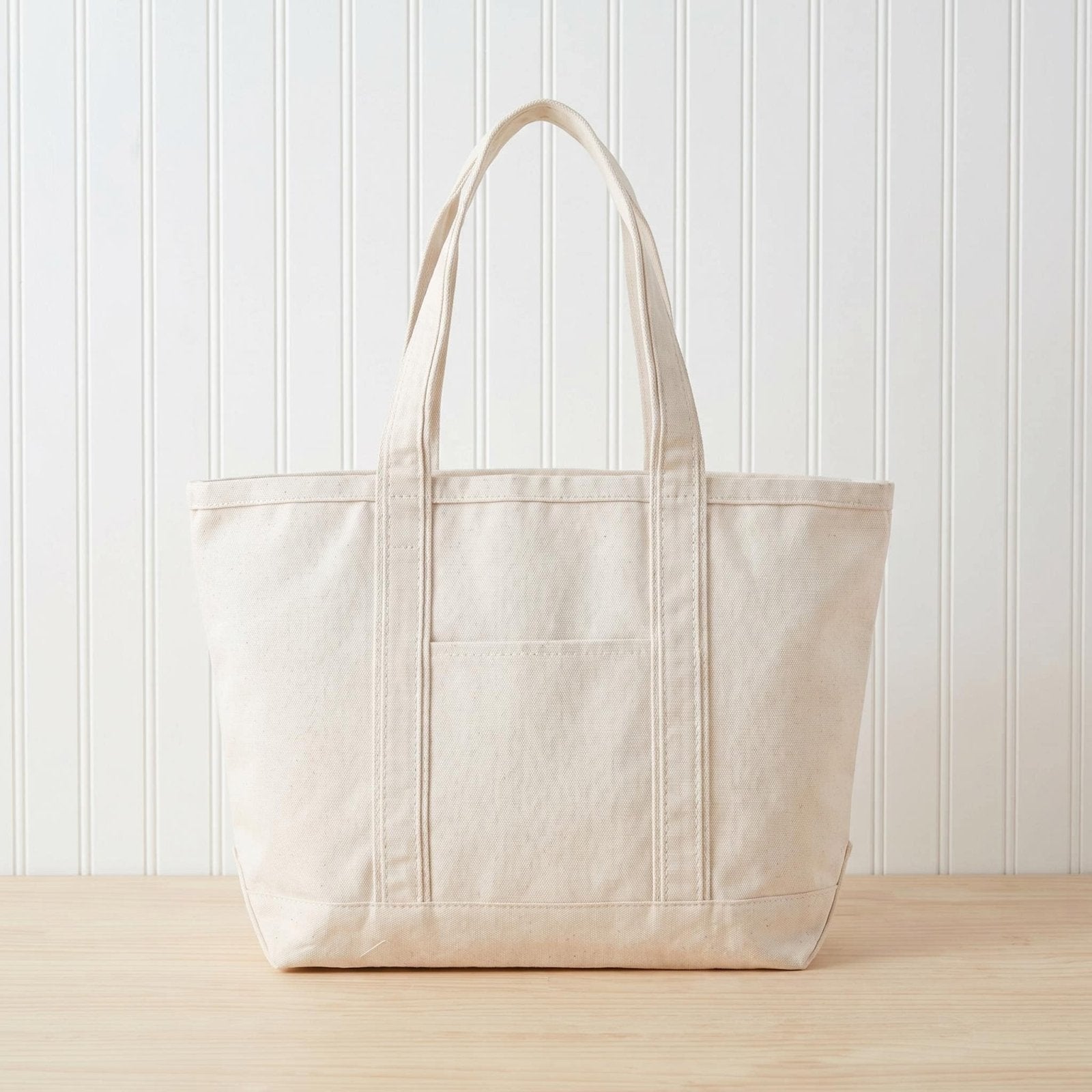 Bexford Open Zip - Top Canvas Tote Bag