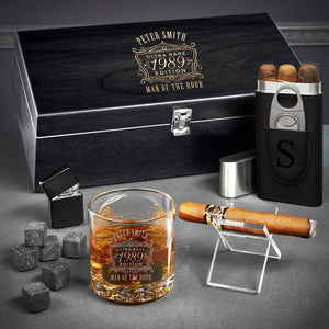 Cigar Flask Gift Box